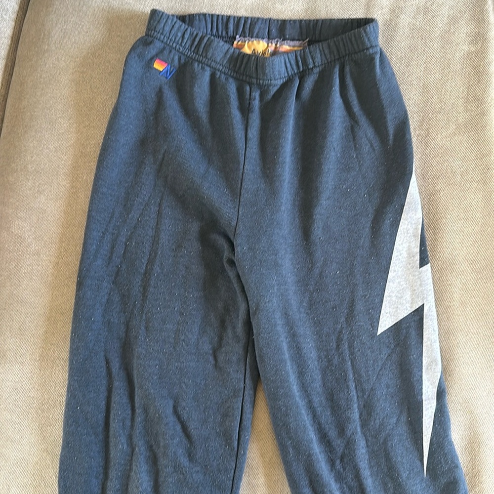 Aviator nation sweatpants.  Size 14 young girls